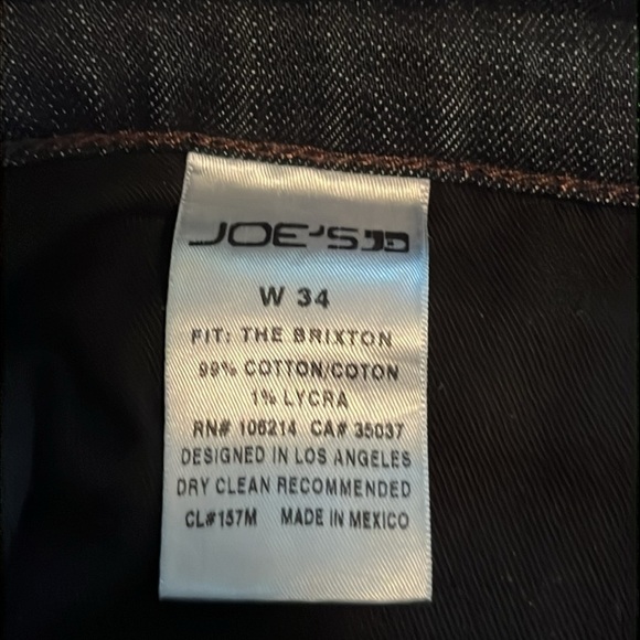Joes Jeans The Brixton Straight Leg Size 34 - Picture 10 of 16